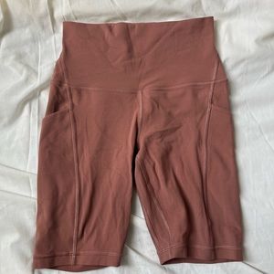 NWOT Lululemon Align Short w/Pockets Spiced Chai